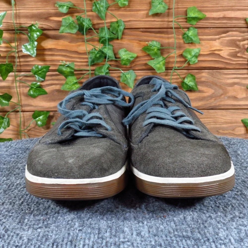 Cole Haan Air Quincy Mens Fashion Sneaker 10.5 Daily Wear Charcoal Gray Suede
